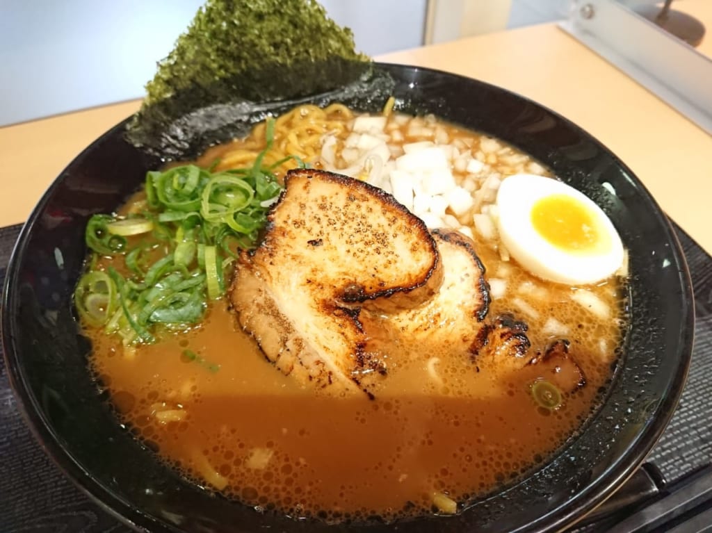 道の駅玉村宿名物の軍配山ラーメンが美味しい
