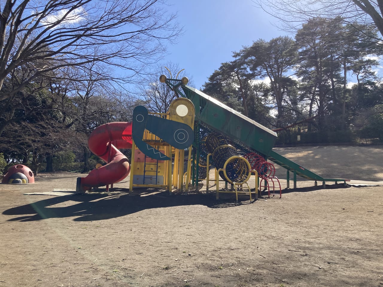 華蔵寺公園遊具カマキリ