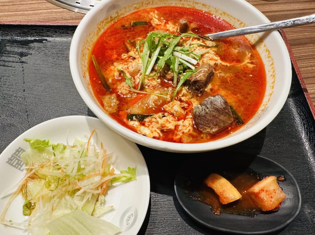 朝鮮飯店ランチ