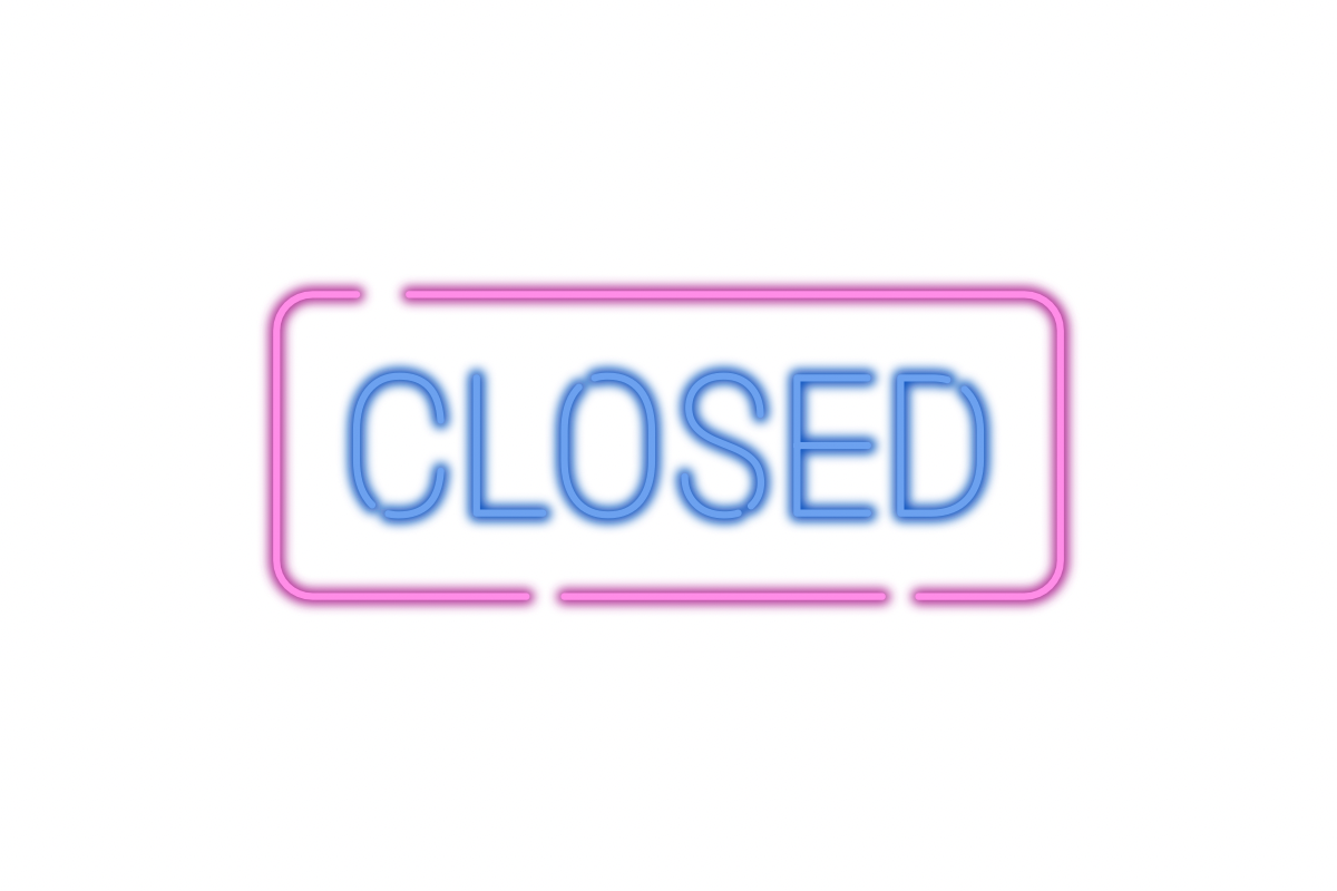 閉店