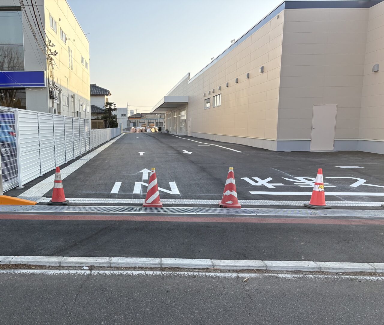 2026年2月15日クリエイト伊勢崎八幡町店北部環状けやき通り側出入り口