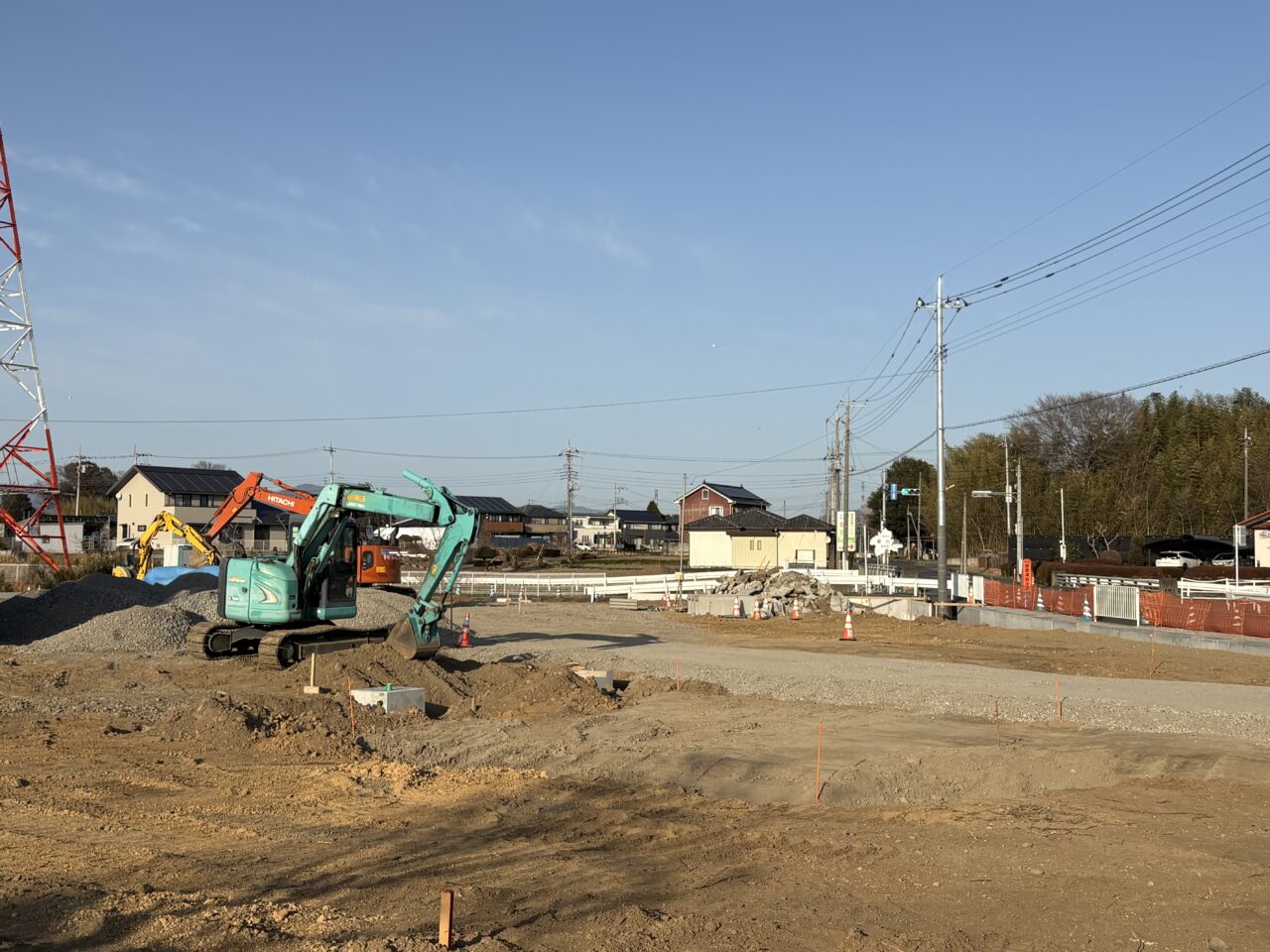 2026年3月7日セブンイレブン田部井町建設現場概要