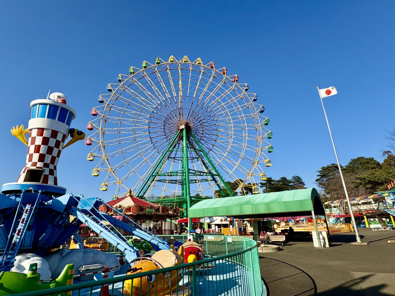 2026年3月28日華蔵寺遊園地乗り物
