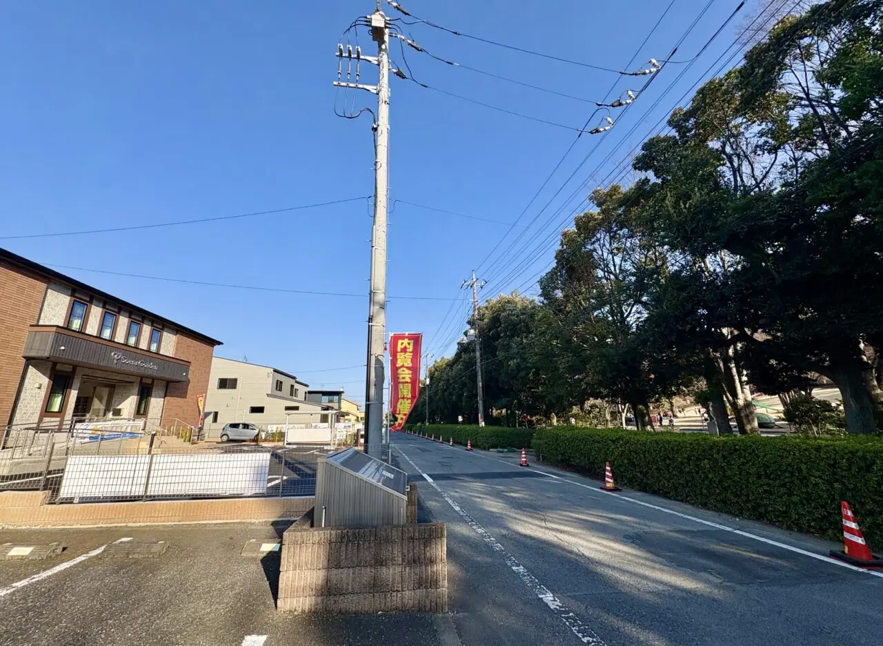 2026年3月23日ソエルガーデン伊勢崎西側より