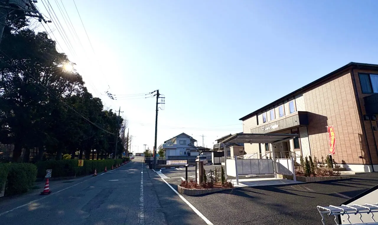 2026年3月23日ソエルガーデン伊勢崎東側より