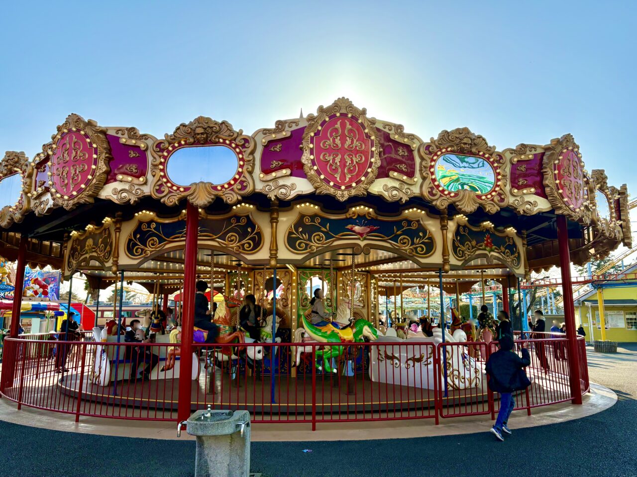 2026年3月23日華蔵寺遊園地メリーゴーランド