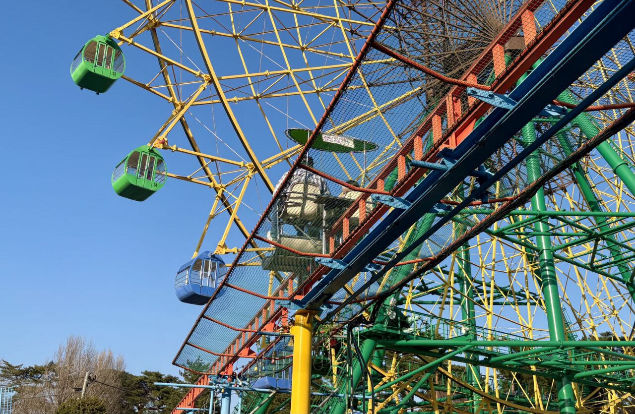 2026年3月23日華蔵寺遊園地サイクルモノレール