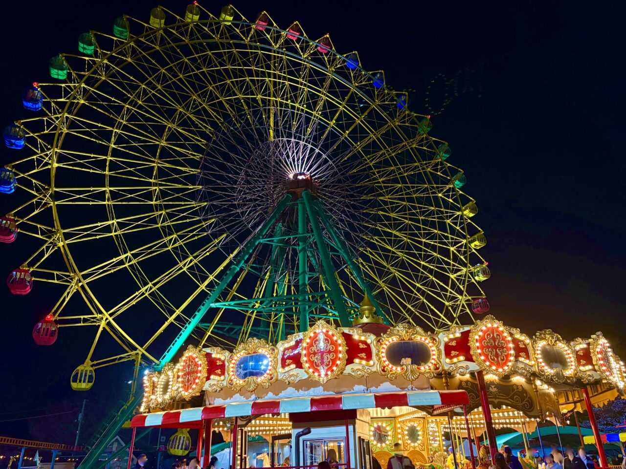 2026年3月30日華蔵寺遊園地夜間営業