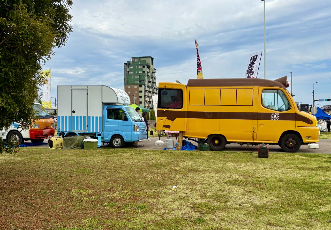 2026年4月23日伊勢崎駅南口駅前広場キッチンカー