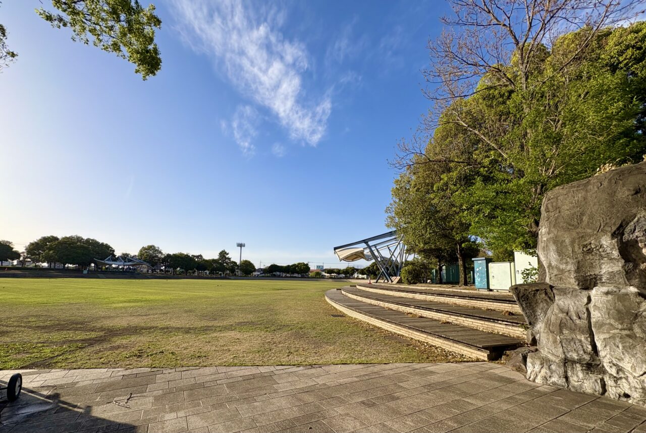 2026年4月29日伊勢崎市みらい公園汗の広場