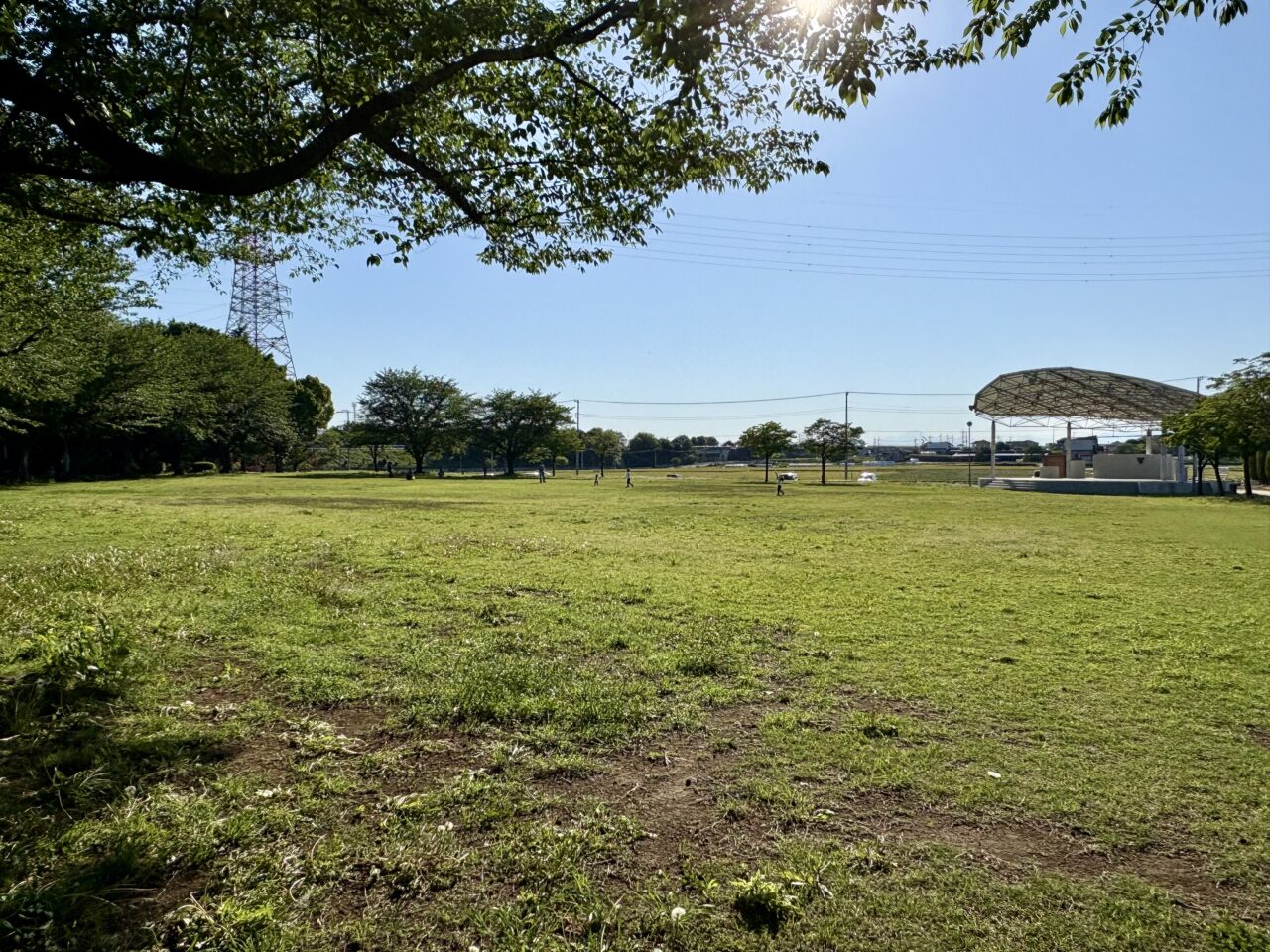 2026年5月7日あずま総合運動公園外観