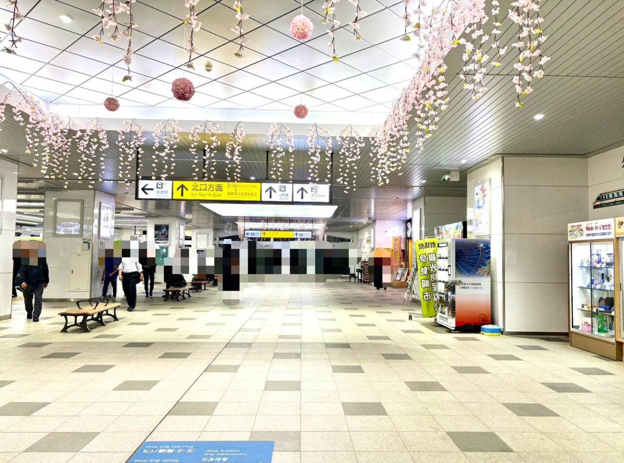 2026年5月11日伊勢崎駅自由通路