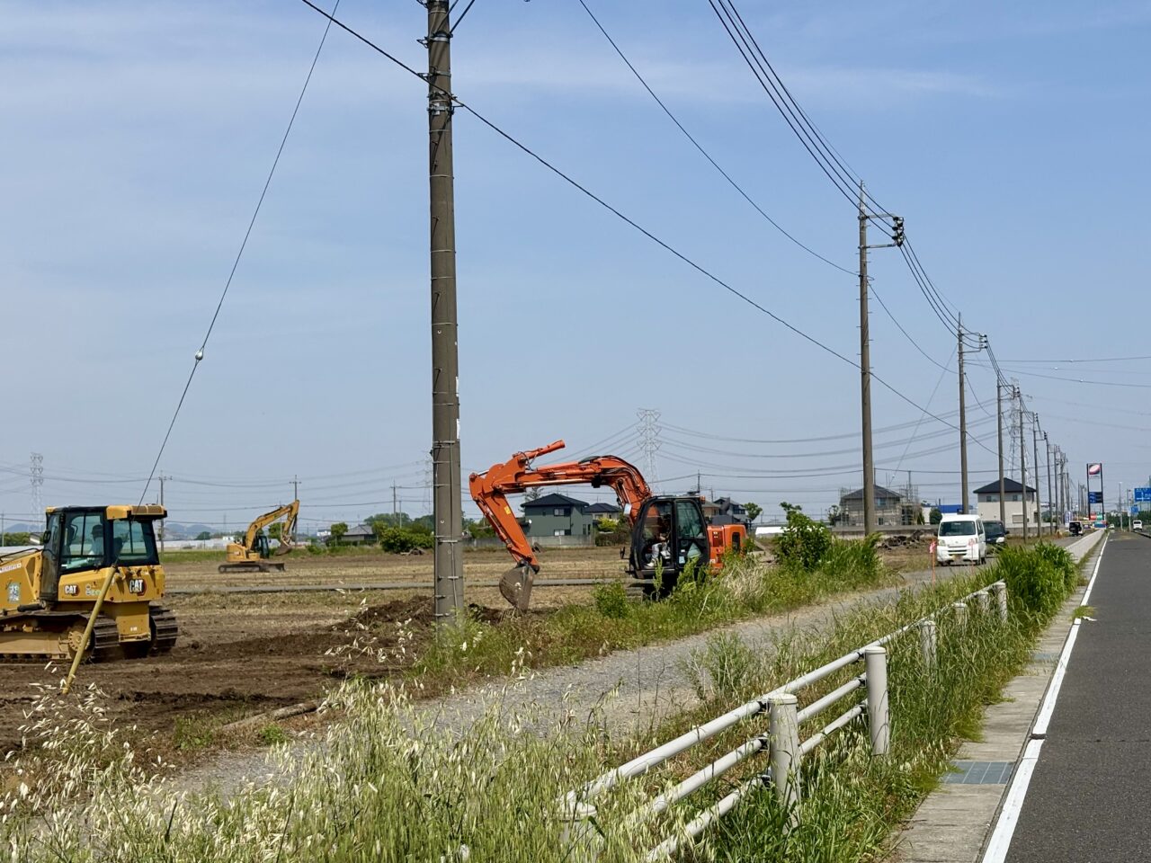 2026年5月23日フレッセイ境町北側工事