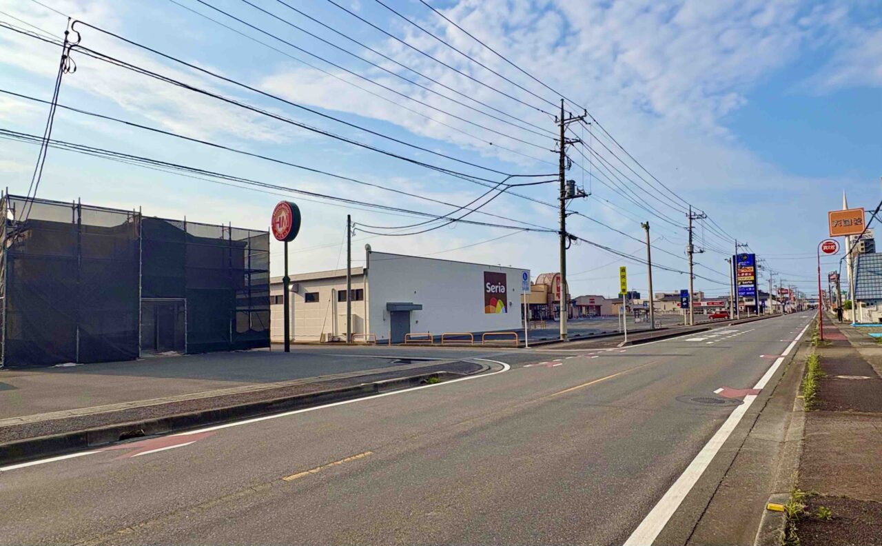 2026年6月12日ほっともっと伊勢崎寿町店南側
