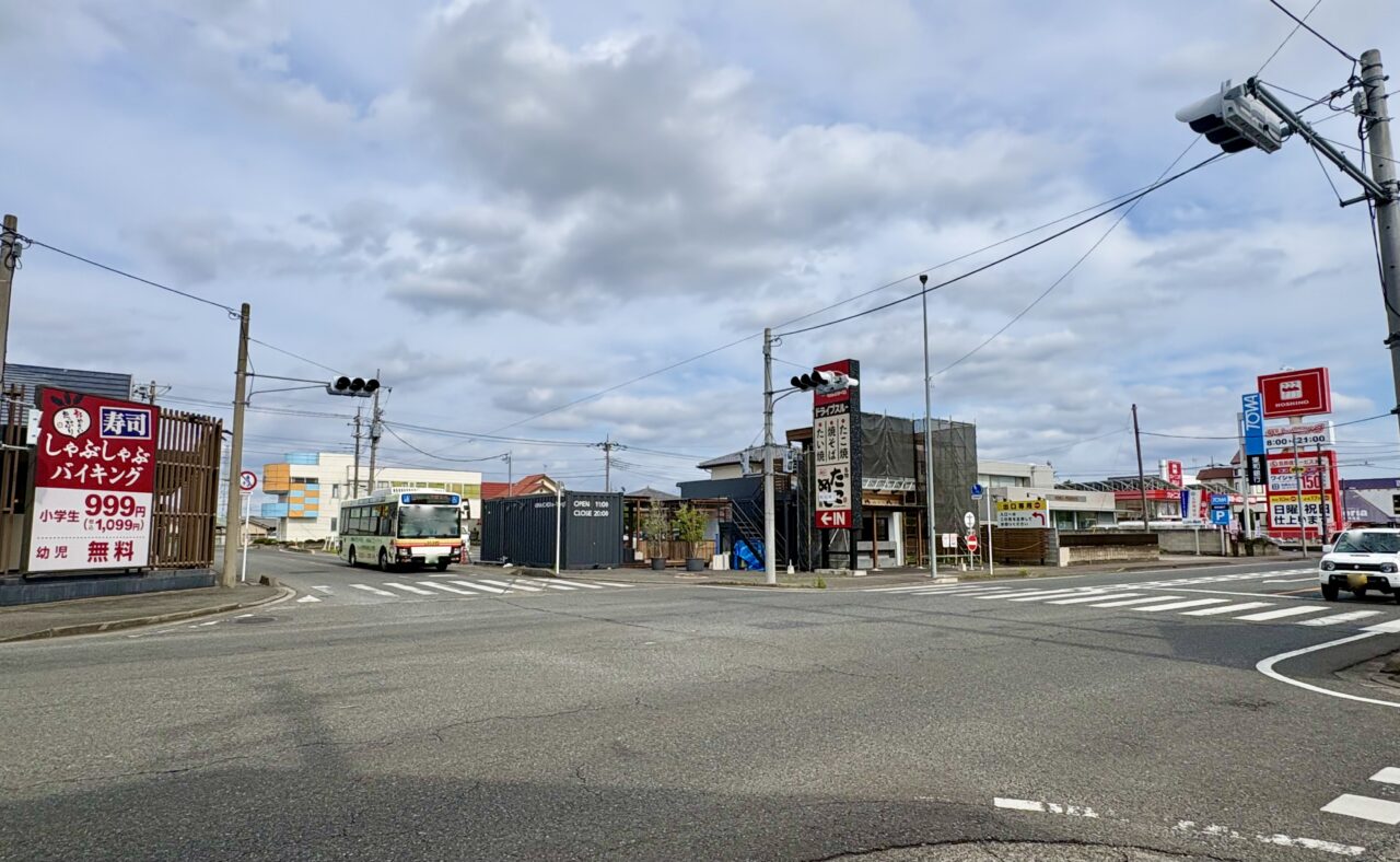 2026年6月17日築地銀だこ伊勢崎ドライブスルー店跡地周辺2