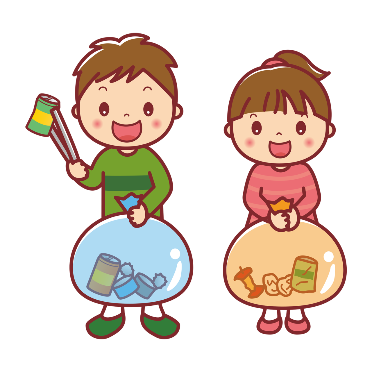 2026年6月13日ごみ拾いの子供たち