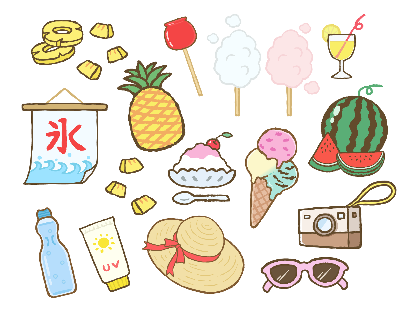 2026年7月25日夏休みアイテム