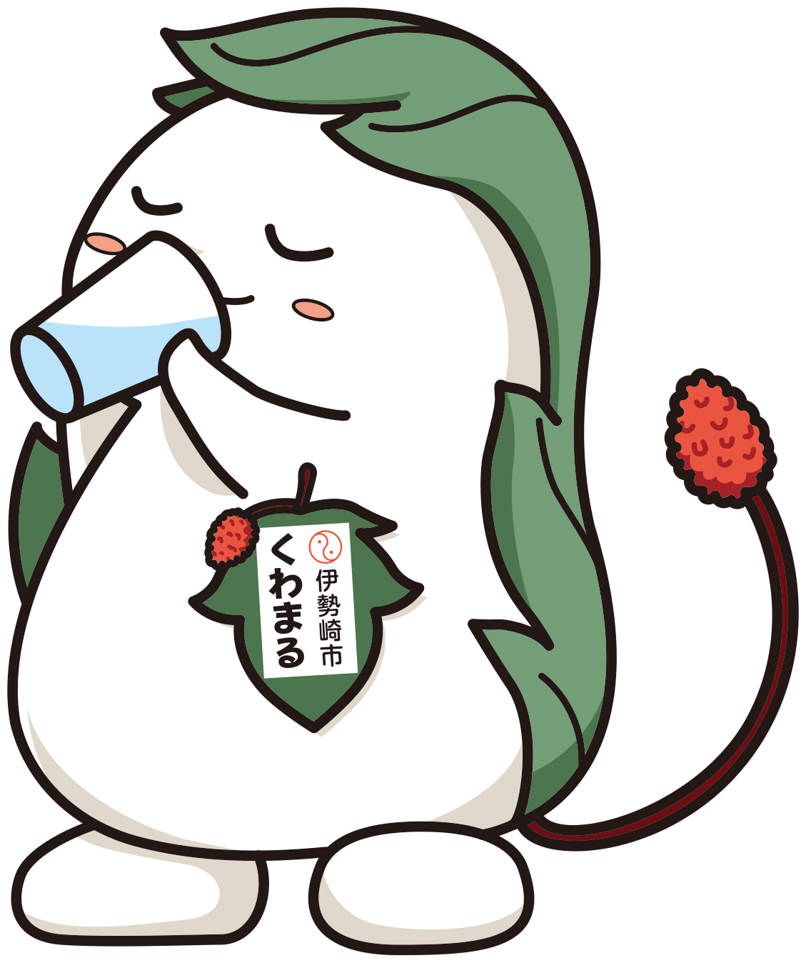 026年7月21日くわまる水を飲む