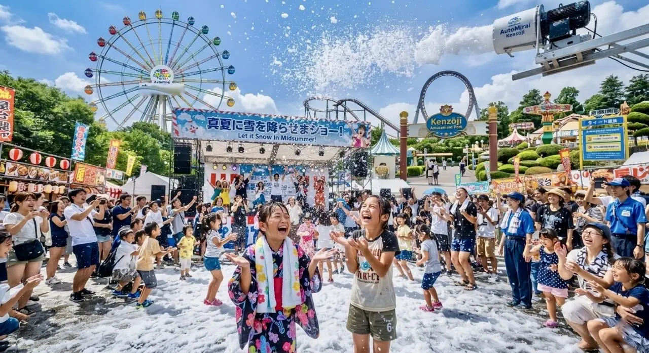 2026年8月8日真夏に雪を降らせまショー!イメージ