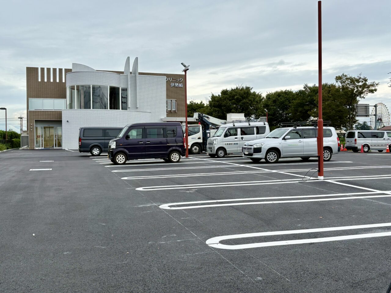 2026年9月8日あいファミリィクリニック伊勢崎駐車場
