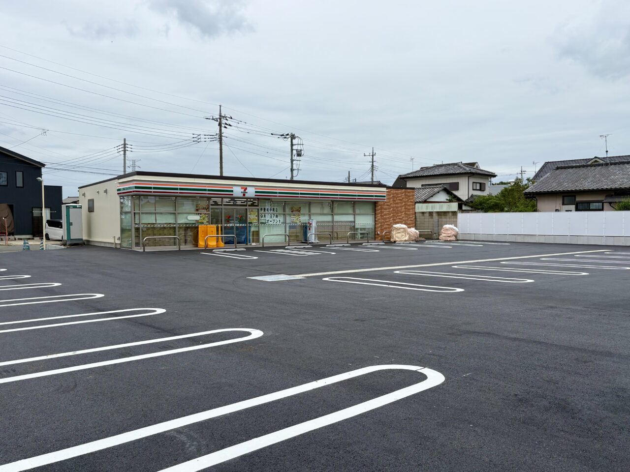 2026年9月11日セブンイレブン伊勢崎中町店外観