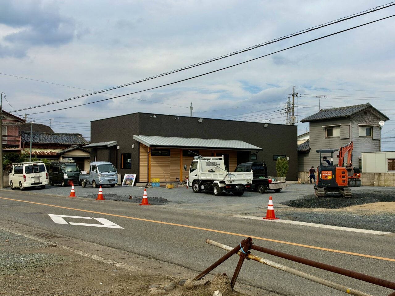 2026年9月26日赤城食堂伊勢崎南店駐車場工事