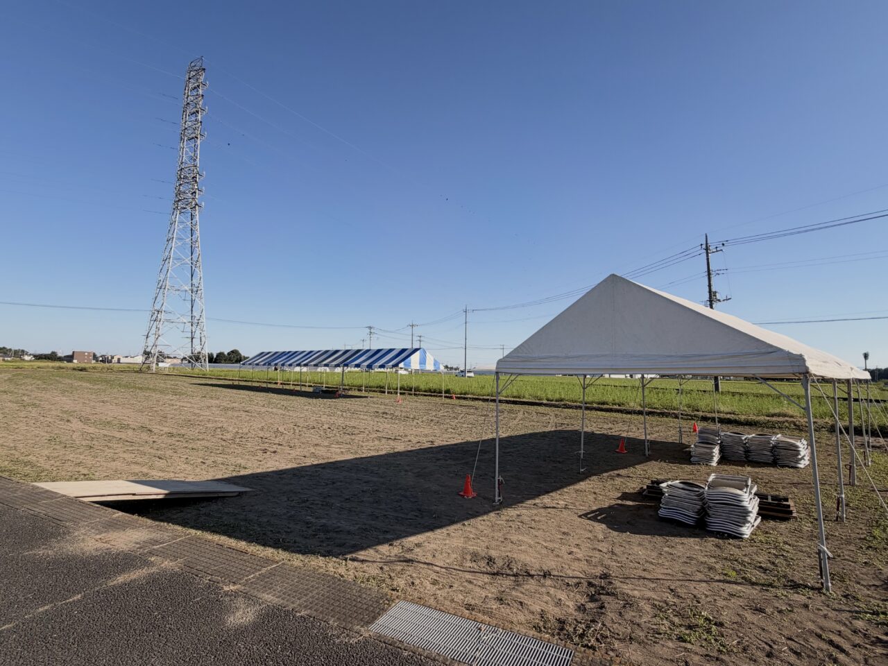 2026年10月8日小泉コスモスまつり本部テント