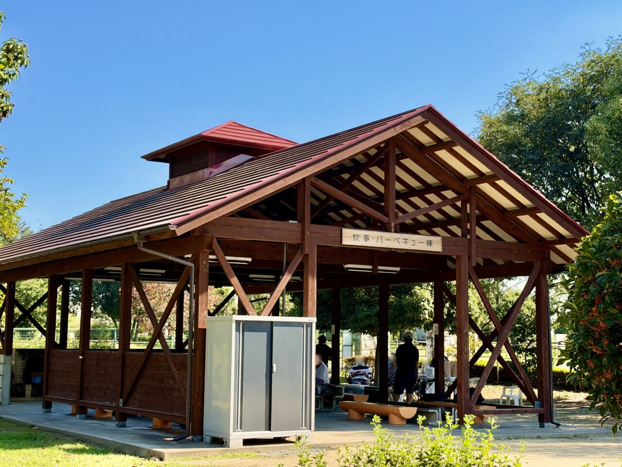 2026年10月12日フラワーさくら平塚公園バーベキュー棟