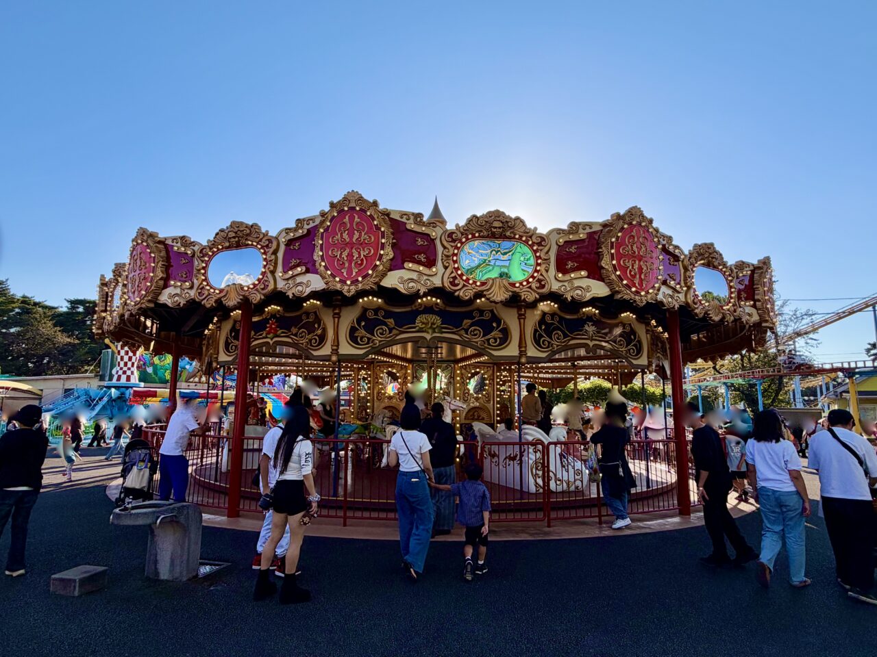 2026年10月11日華蔵寺遊園地メリーゴーランド