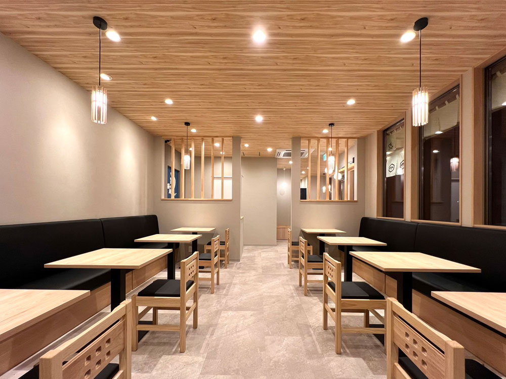 2026年10月3日うなとん伊勢崎店店内1